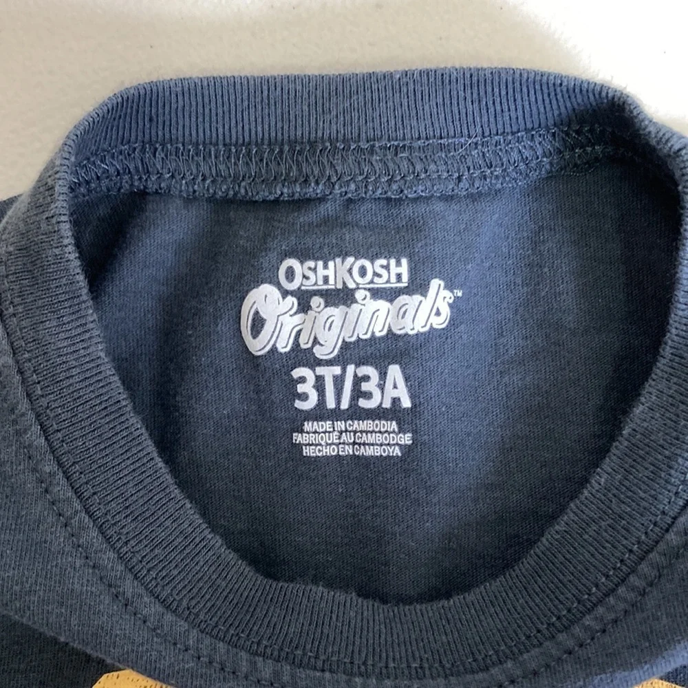 Oshkosh Toddler Boys T-Shirt Size 3T
